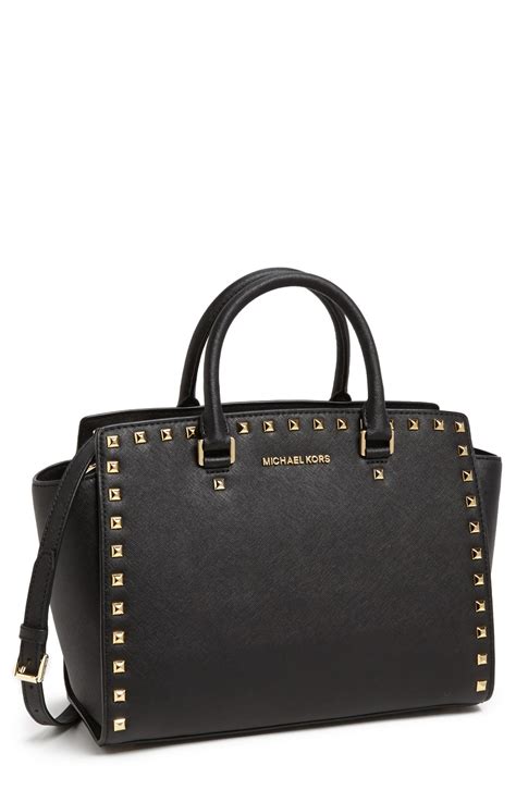 michael kors tasche selma günstig|selma leather satchel.